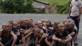 Sejumlah anak punk (punkers) yang terjaring penertiban mendapat pembinaan di Sekolah Polisi Negara (SPN) Seulawah, Kabupaten Aceh Besar, Selasa (13/12